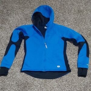 Nike Sphere Thermal Jacket Black And Blue Women's Size S